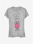 Disney Winnie The Pooh Piglet Sketch Classic Girls T-Shirt, ATH HTR, hi-res