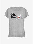 Disney Winnie The Pooh More Bothers Classic Girls T-Shirt, ATH HTR, hi-res
