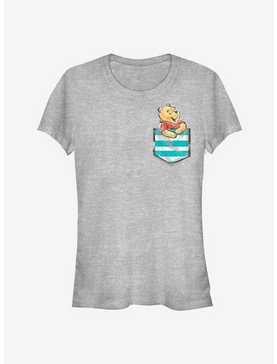 Disney Winnie The Pooh Pooh Faux Pocket Classic Girls T-Shirt, , hi-res