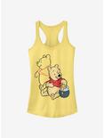 Disney Winnie The Pooh Pooh Art Classic Girls Tank, BANANA, hi-res