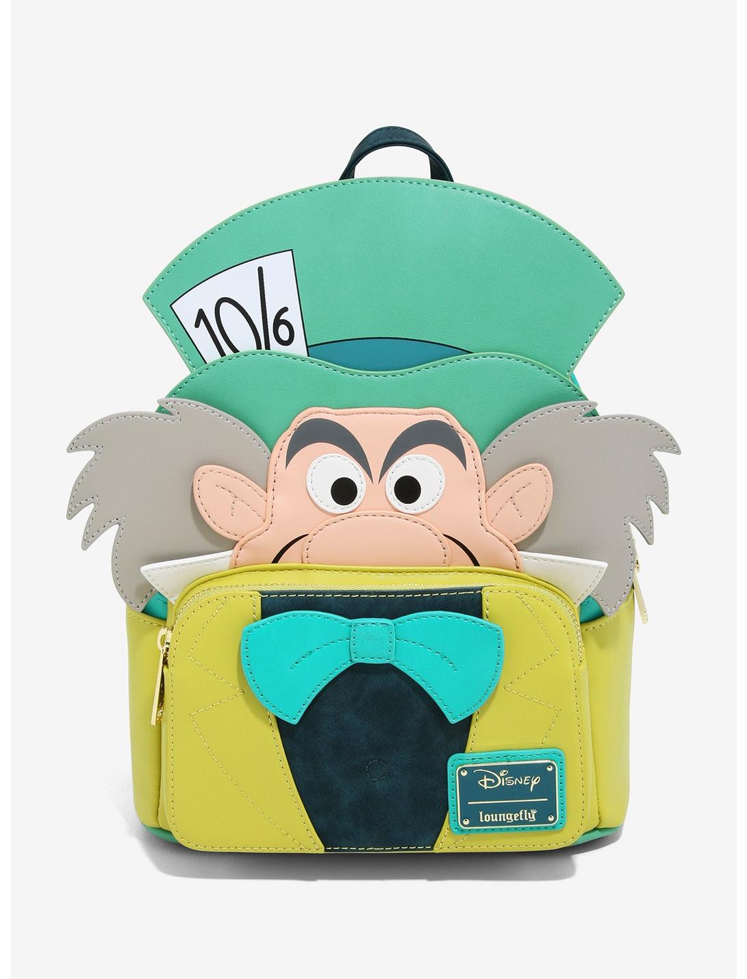 Loungefly Disney Alice in Wonderland Mad Hatter Figural Mini Backpack, , hi-res