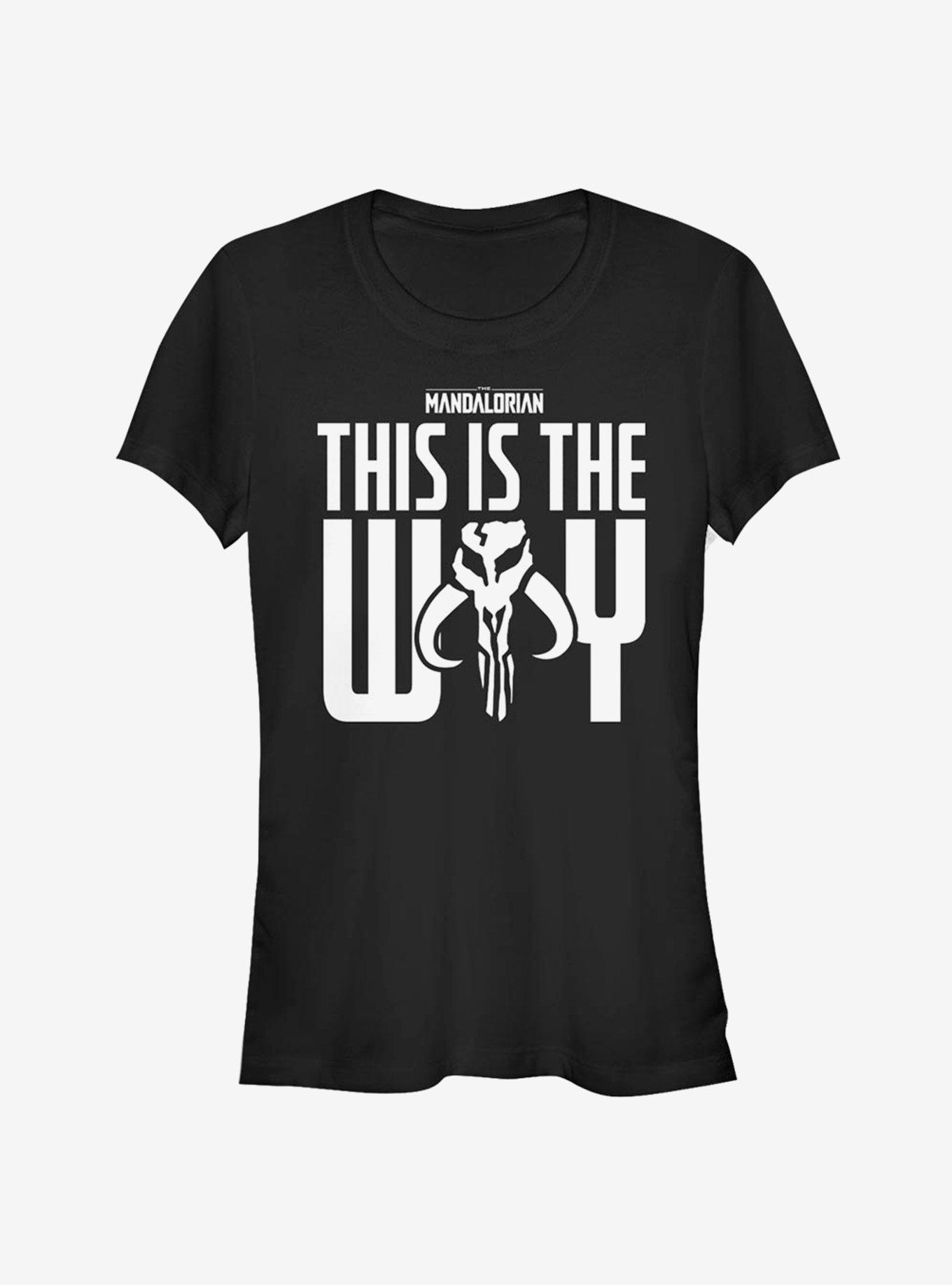Star Wars The Mandalorian This Is The Way Bold Iron Heart Girls T-Shirt, , hi-res