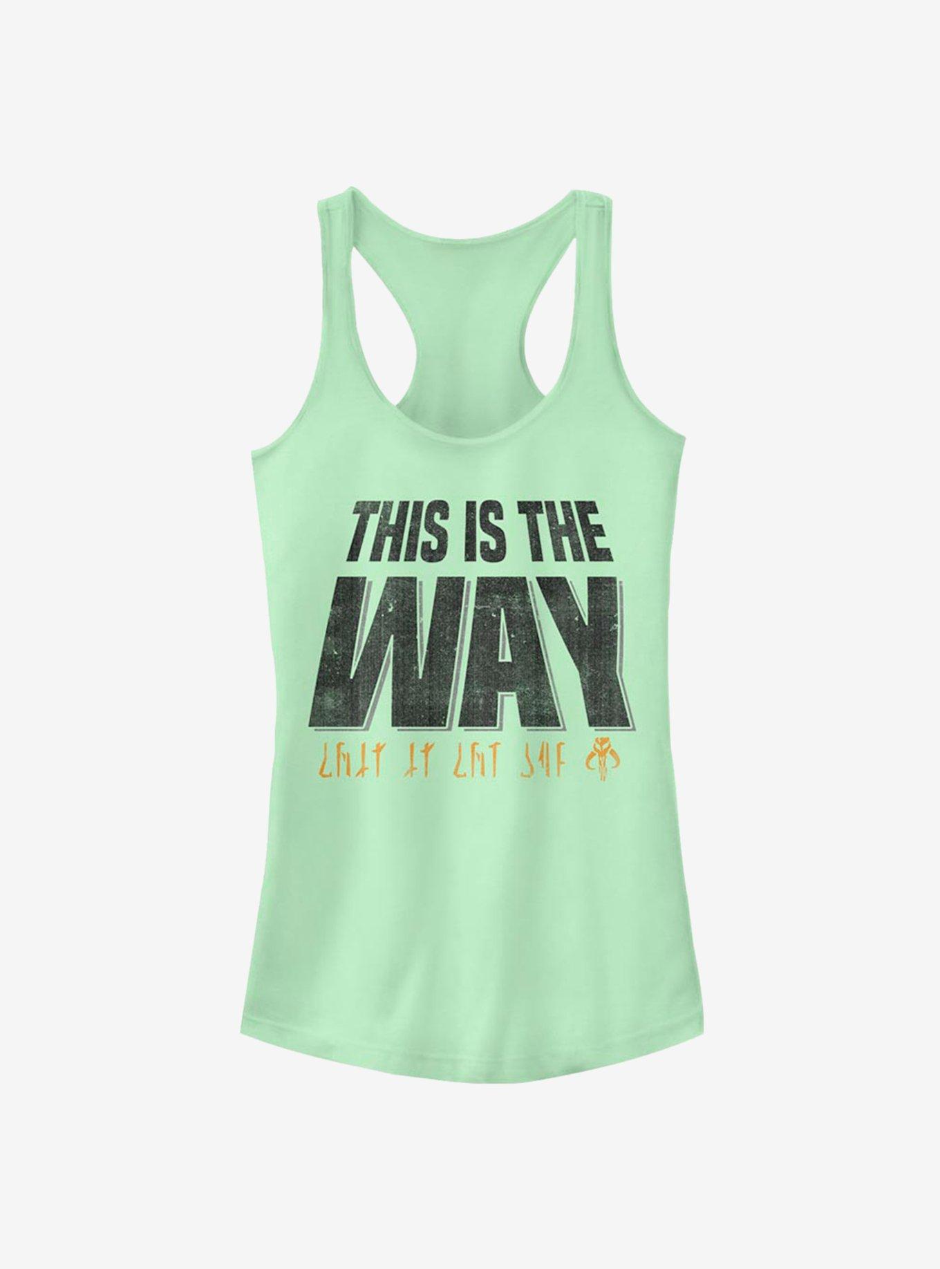 Star Wars The Mandalorian This Is The Way Mando'a Encryption  Girls Tank, MINT, hi-res
