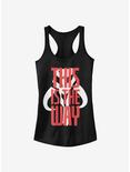 Star Wars The Mandalorian This Is The Way Text Girls Tank, BLACK, hi-res