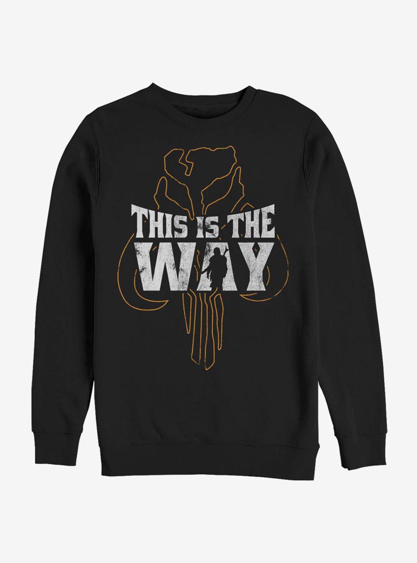 Star Wars The Mandalorian This Is The Way Iron Heart Outline Sweatshirt, , hi-res