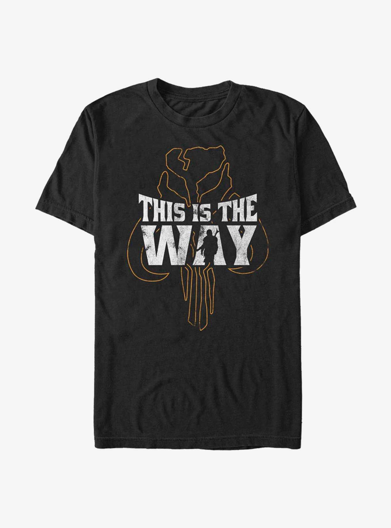 Star Wars The Mandalorian This Is The Way Iron Heart Outline T-Shirt, , hi-res