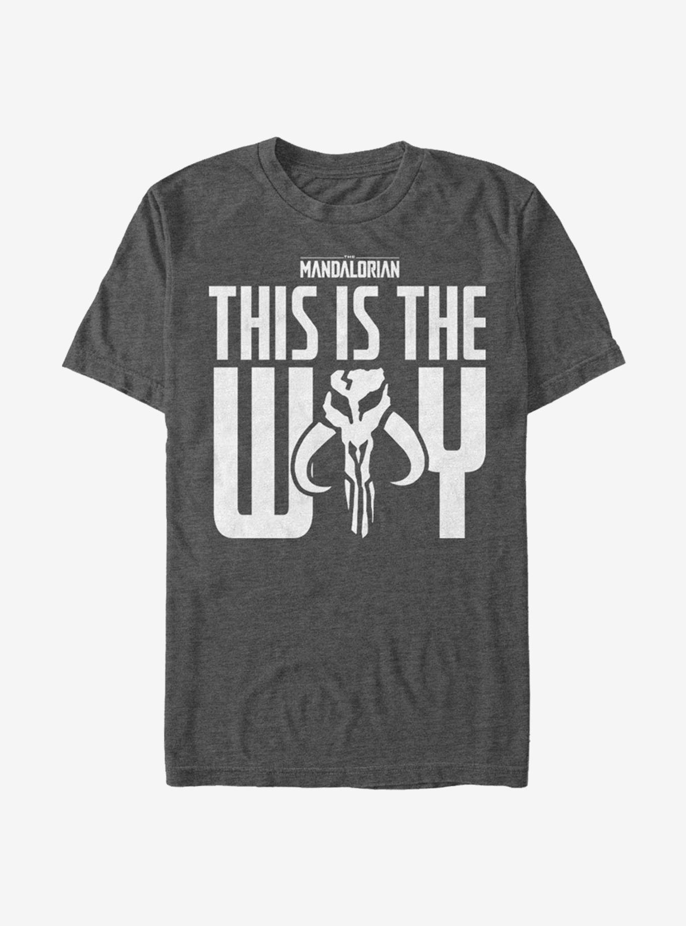 Star Wars The Mandalorian This Is The Way Bold Iron Heart T-Shirt, , hi-res