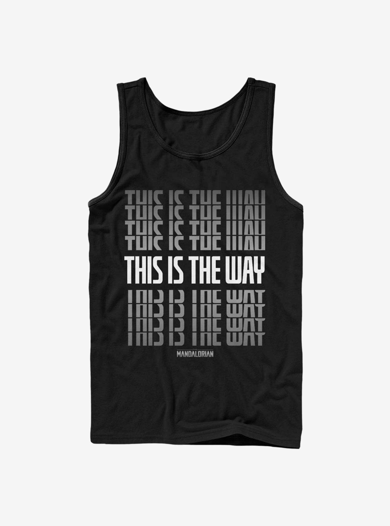 Star Wars The Mandalorian This Is The Way Stacked Tank, , hi-res