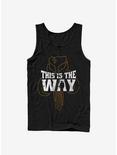 Star Wars The Mandalorian This Is The Way Iron Heart Outline Tank, BLACK, hi-res