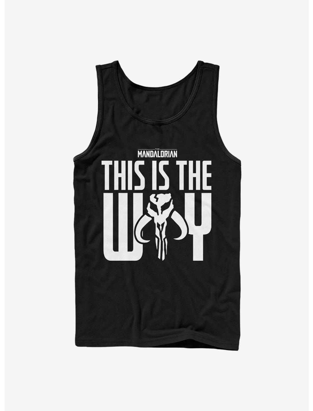 Star Wars The Mandalorian This Is The Way Bold Iron Heart Tank, BLACK, hi-res