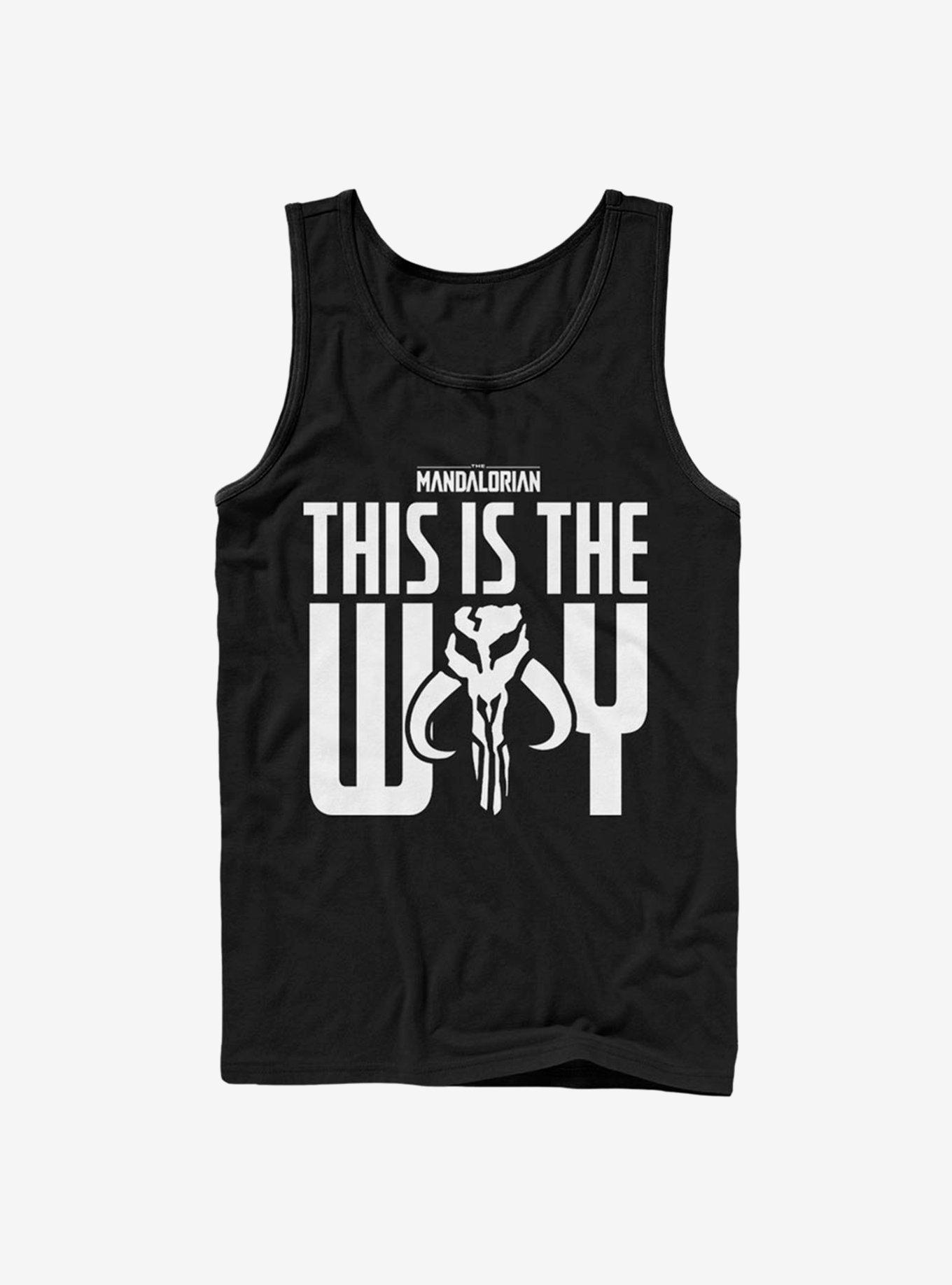 Star Wars The Mandalorian This Is The Way Bold Iron Heart Tank, BLACK, hi-res