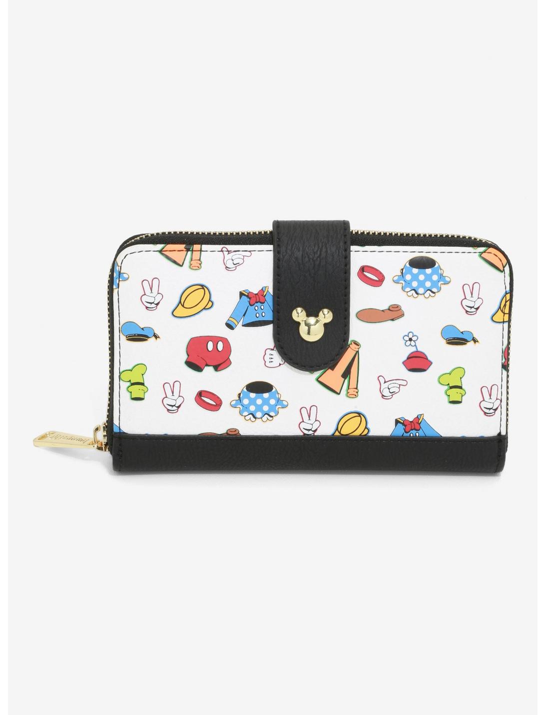 Loungefly Disney Mickey Mouse & Friends Clothes Wallet, , hi-res