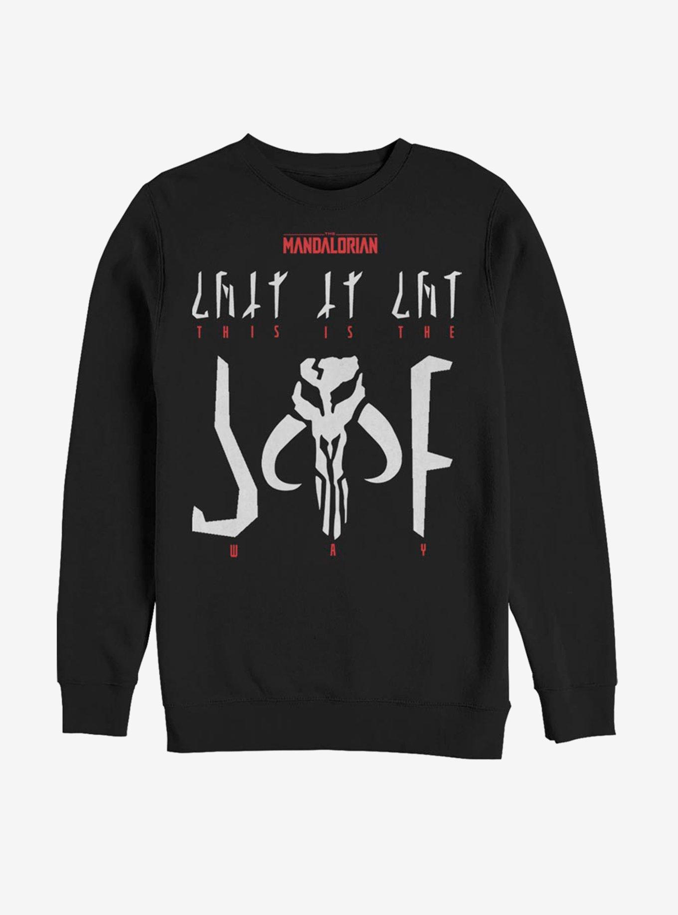 Star Wars The Mandalorian This Is The Way Logo Sweatshirt, , hi-res