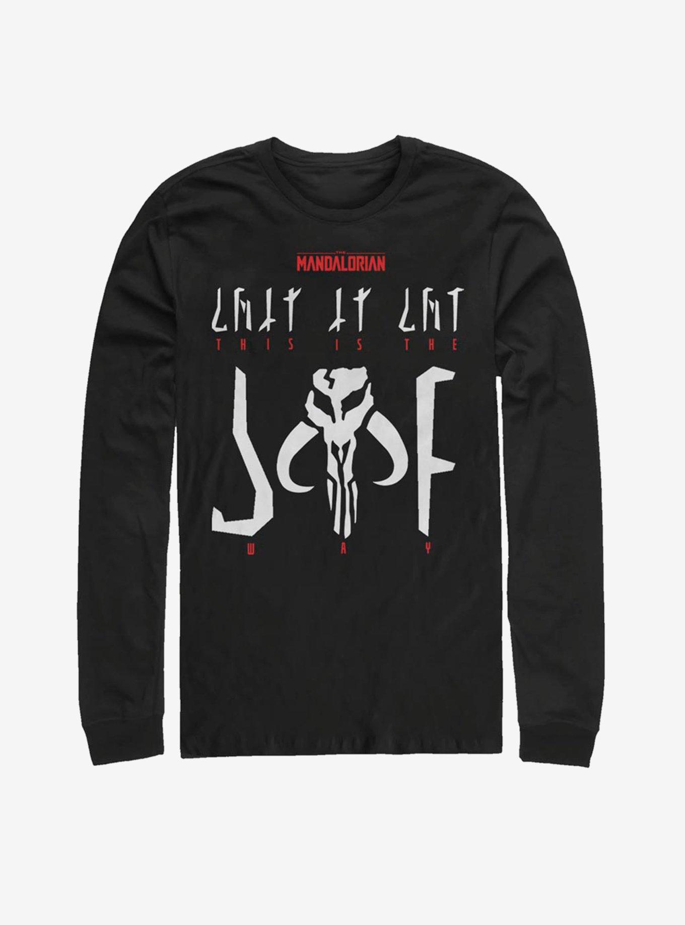 Star Wars The Mandalorian This Is The Way Logo Long-Sleeve T-Shirt, , hi-res