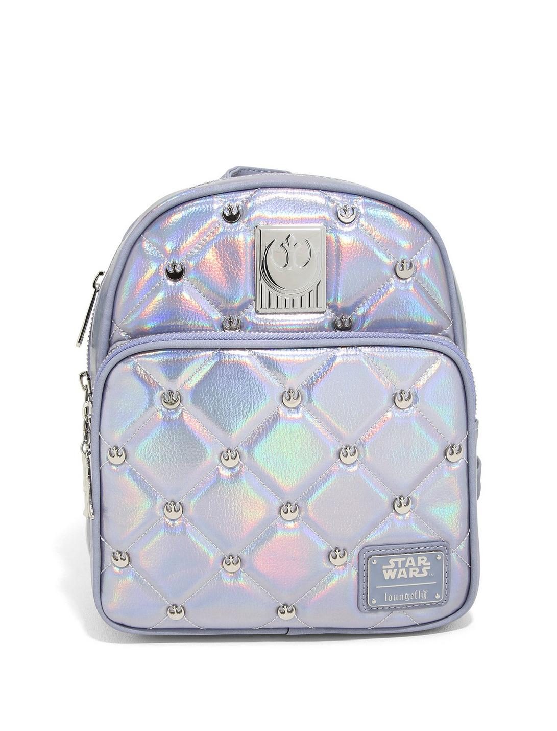 Loungefly Star Wars The Empire Strikes Back 40th Anniversary Hoth Iridescent Quilted Mini Backpack, , hi-res