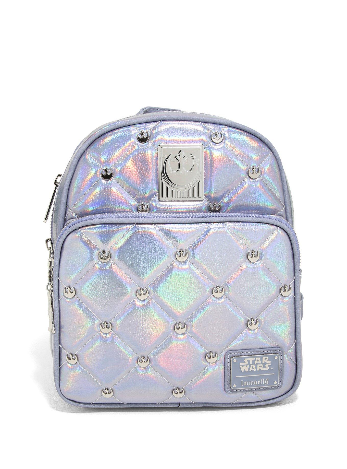 Loungefly Star Wars The Empire Strikes Back 40th Anniversary Hoth Iridescent Quilted Mini Backpack BoxLunch