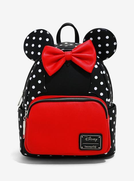 Loungefly Disney Minnie Mouse Polka Dots Mini Backpack | BoxLunch