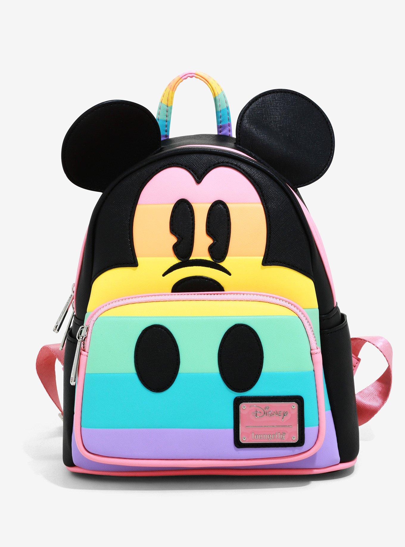 Loungefly Disney Mickey Mouse Pastel Rainbow Mini Backpack | BoxLunch