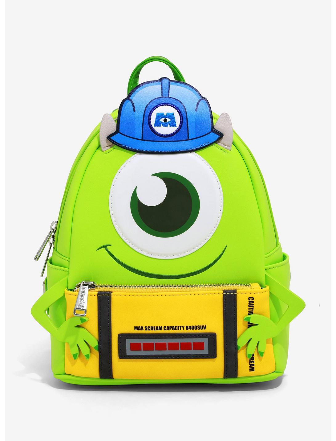 Loungefly Disney Pixar Monsters Inc. Mike Wazowski Mini Backpack, , hi-res
