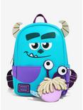 Loungefly Disney Pixar Monsters, Inc. Sulley Mini Backpack with Boo Coin Purse, , hi-res