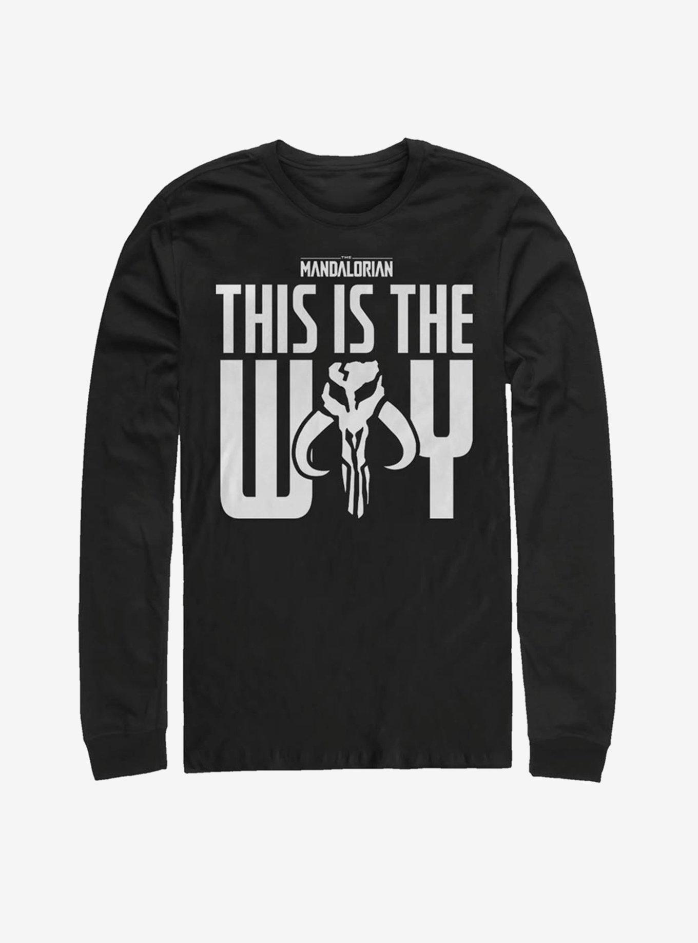 Star Wars The Mandalorian This Is The Way Long-Sleeve T-Shirt, , hi-res