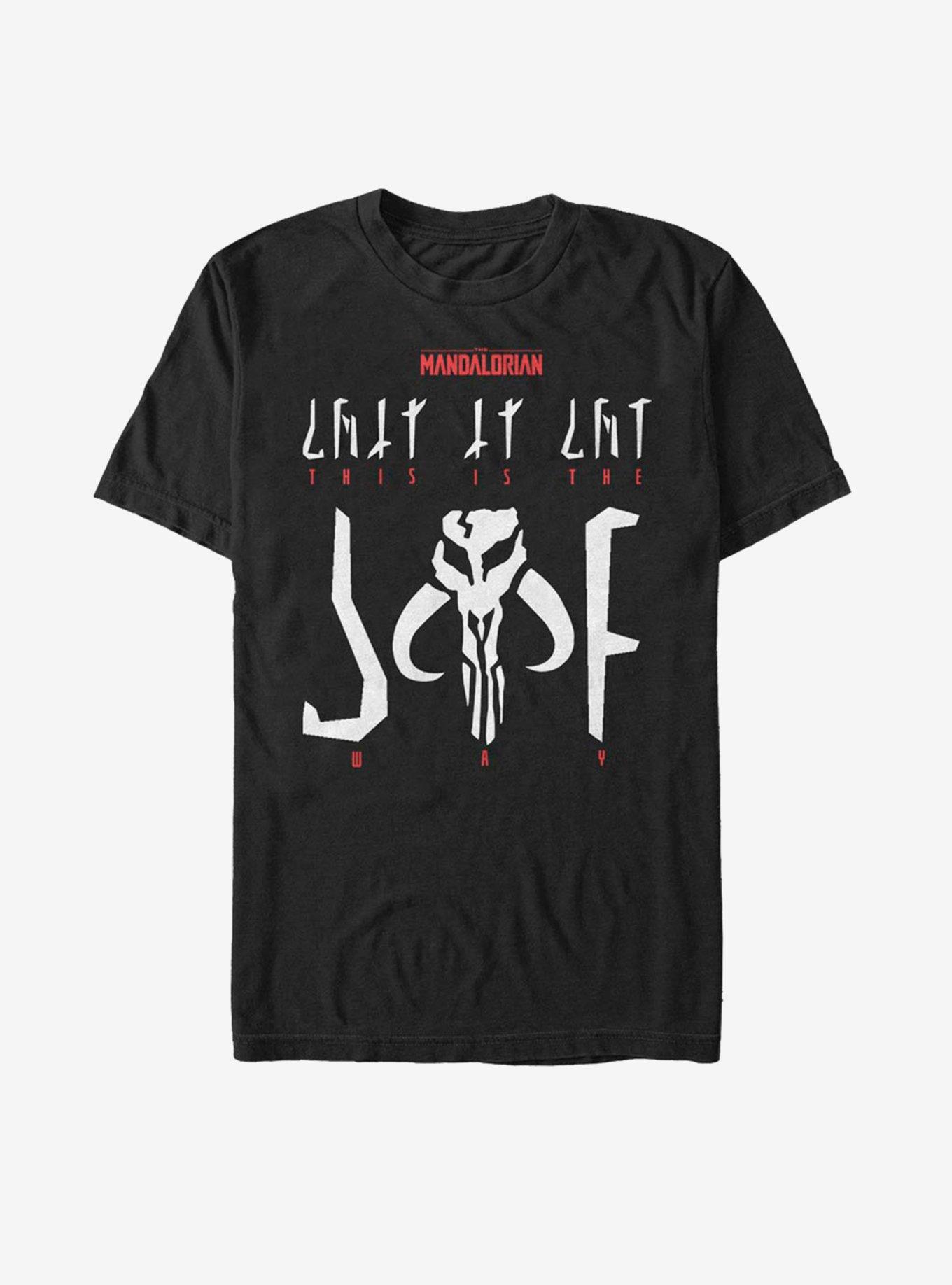 Star Wars The Mandalorian This Is The Way Logo T-Shirt, , hi-res