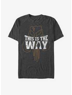Star Wars The Mandalorian This Is The Way Silhouette T-Shirt, , hi-res