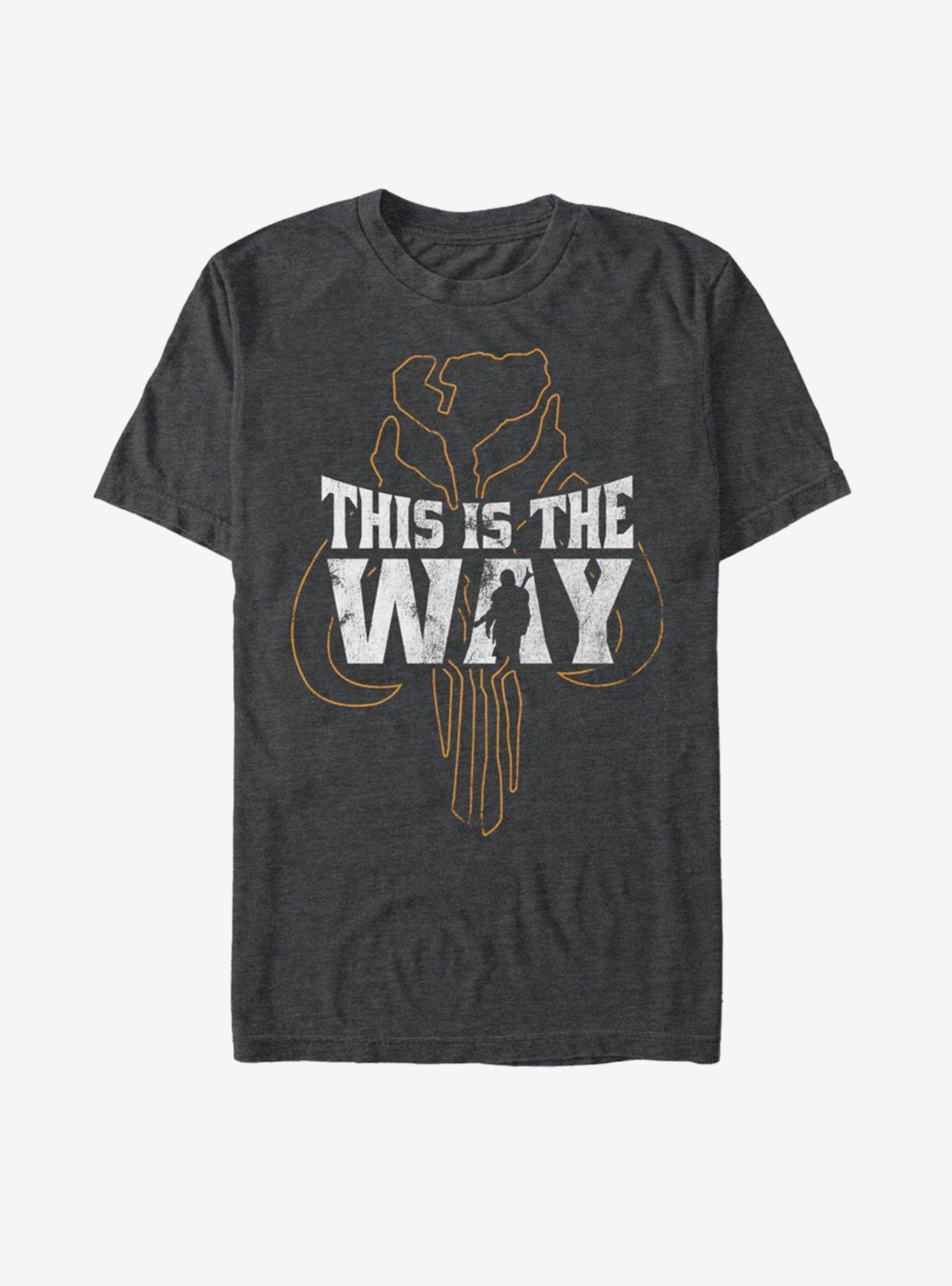 Star Wars The Mandalorian This Is The Way Silhouette T-Shirt, , hi-res