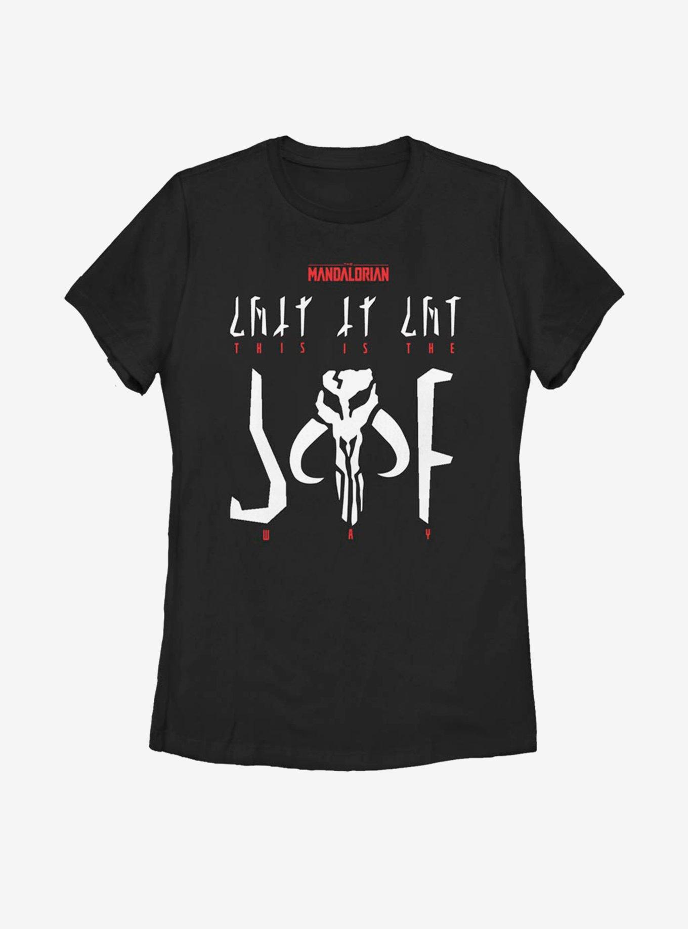 Star Wars The Mandalorian This Is The Way Logo Womens T-Shirt, , hi-res