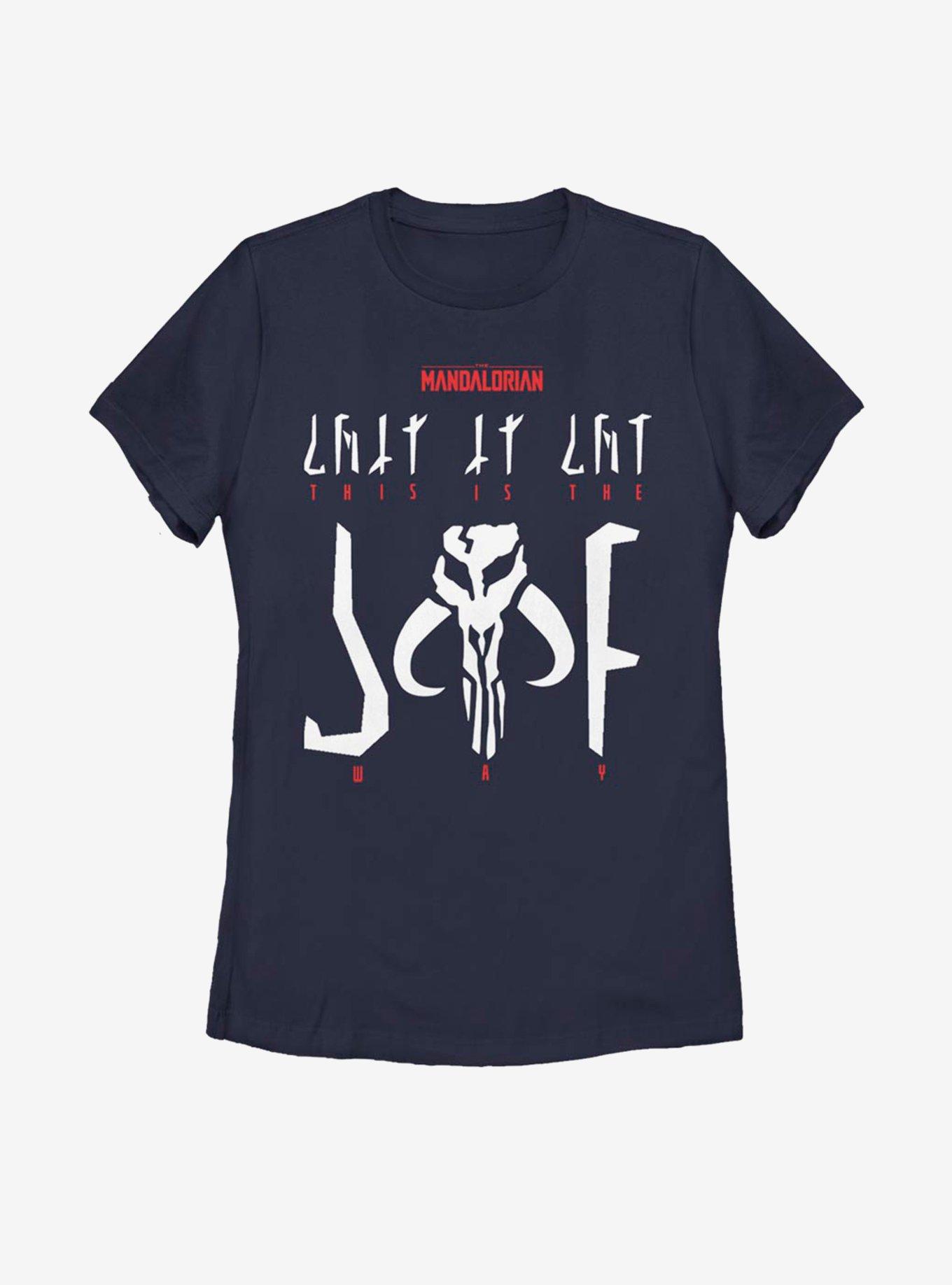 Star Wars The Mandalorian This Is The Way Logo Womens T-Shirt, , hi-res