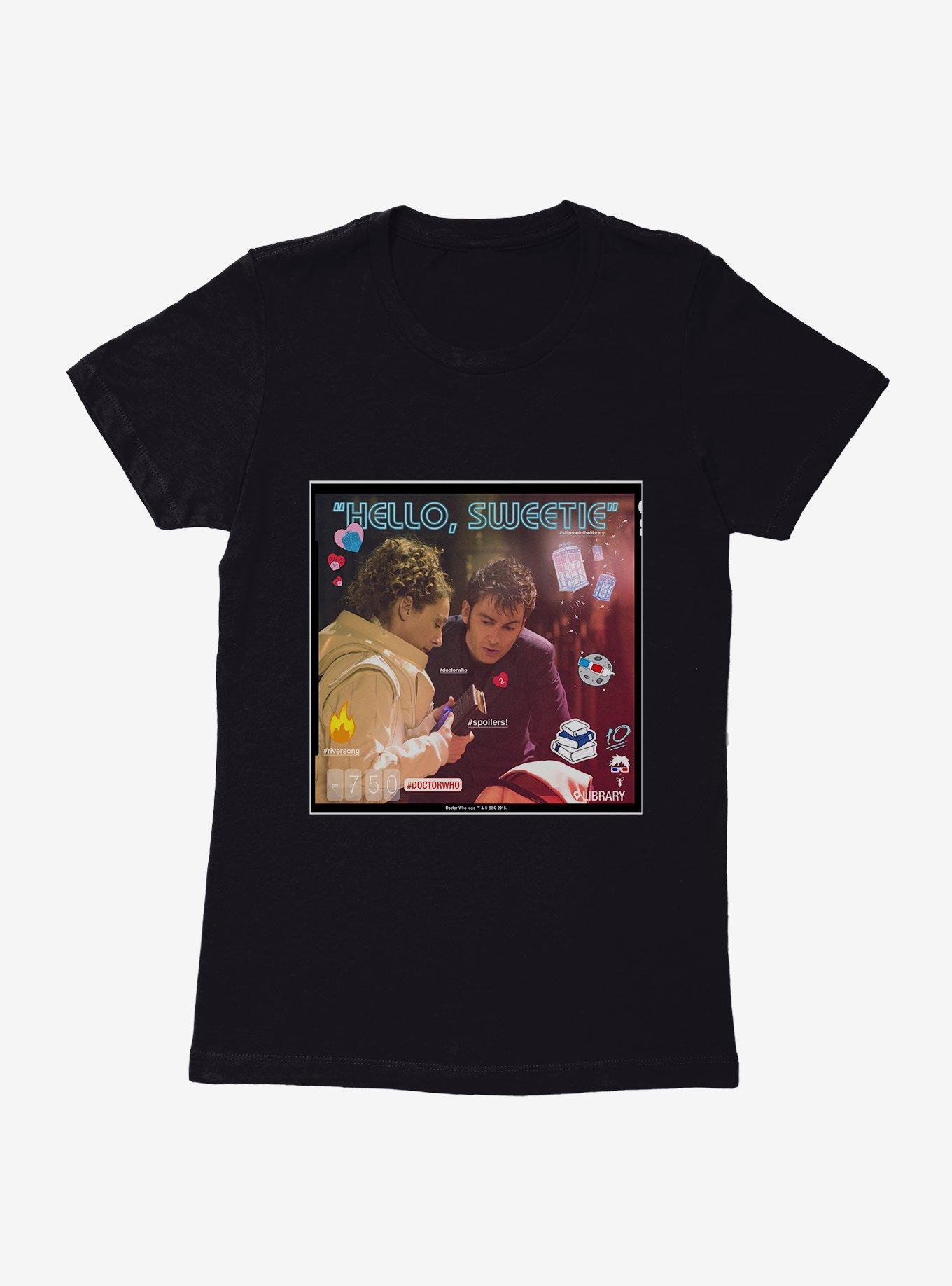 Doctor Who The Tenth Doctor Hello, Sweetie Womens T-Shirt, , hi-res