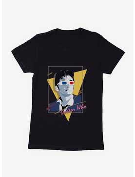 Doctor Who The Tenth Doctor 80s Art Womens T-Shirt, , hi-res