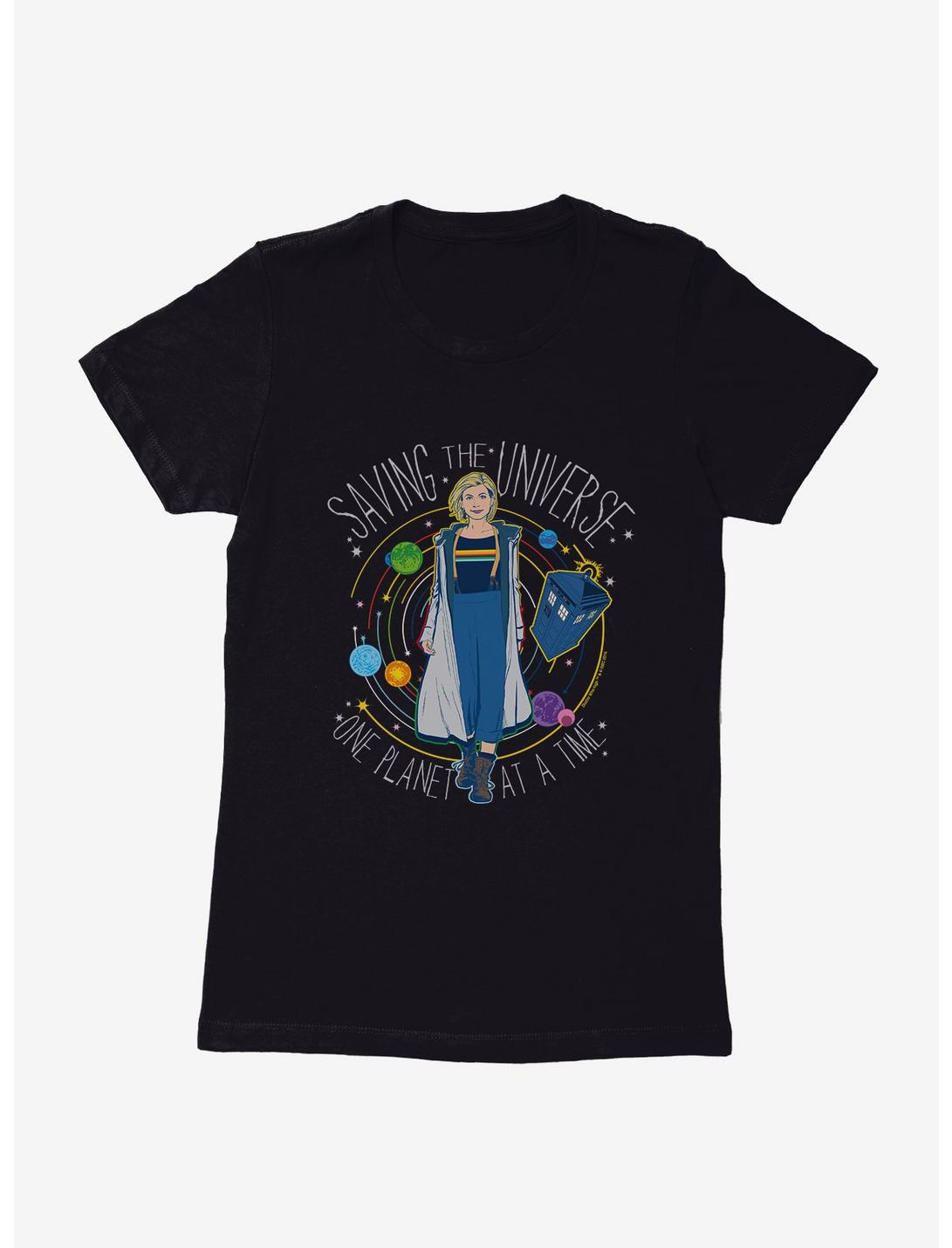 Doctor Who The Thirteenth Doctor Saving The Universe One Planet At A Time Womens T-Shirt, , hi-res