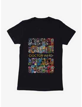 Doctor Who Doctor Collage Womens T-Shirt, , hi-res