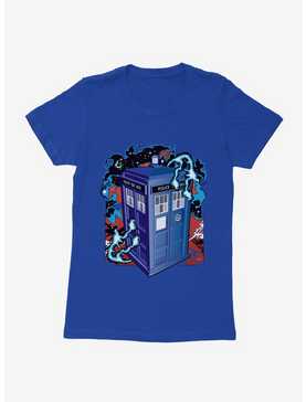 Doctor Who Electric TARDIS Womens T-Shirt, , hi-res