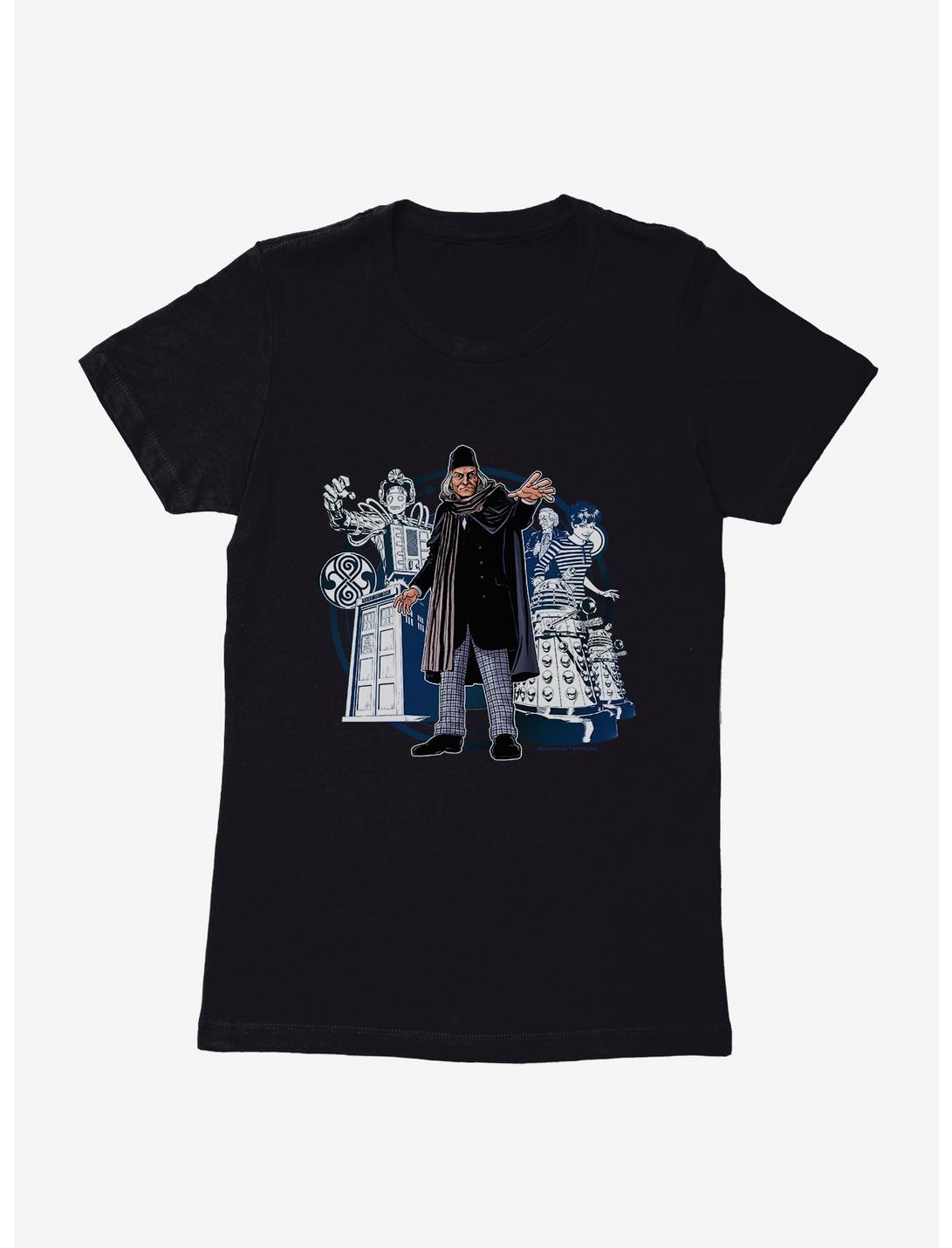 Doctor Who The First Doctor Womens T-Shirt, BLACK, hi-res