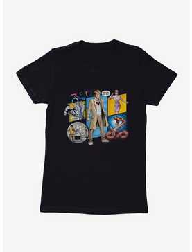 Doctor Who The Fifth Doctor Comic Scene Womens T-Shirt, , hi-res