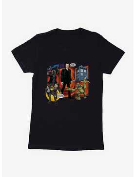 Doctor Who The Ninth Doctor Comic Scene Womens T-Shirt, , hi-res