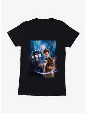 Doctor Who The Eleventh Doctor And TARDIS Space Womens T-Shirt, , hi-res