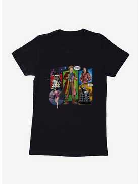 Doctor Who The Sixth Doctor Comic Scene Womens T-Shirt, , hi-res