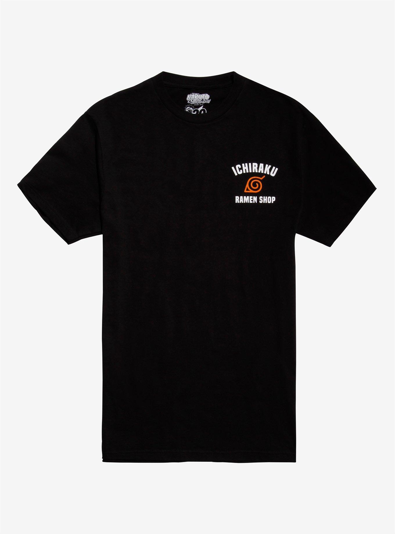 Naruto Shippuden Ichiraku Ramen Shop T-Shirt, BLACK, hi-res
