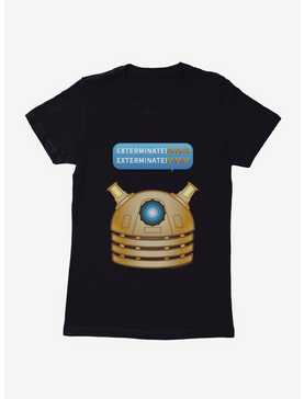 Doctor Who Dalek Exterminate Emoji Scene Womens T-Shirt, , hi-res