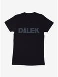 Doctor Who Dalek Bold Logo Womens T-Shirt, BLACK, hi-res