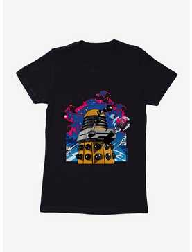 Doctor Who Dalek Colorful Space Womens T-Shirt, , hi-res