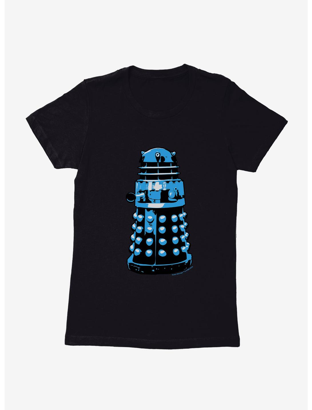 Doctor Who Dalek Facing Straight Womens T-Shirt, BLACK, hi-res