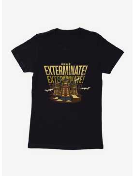 Doctor Who Exterminate Exterminate Exterminate Womens T-Shirt, , hi-res