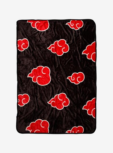 Naruto Shippuden Akatsuki Cloud Throw Blanket Hot Topic