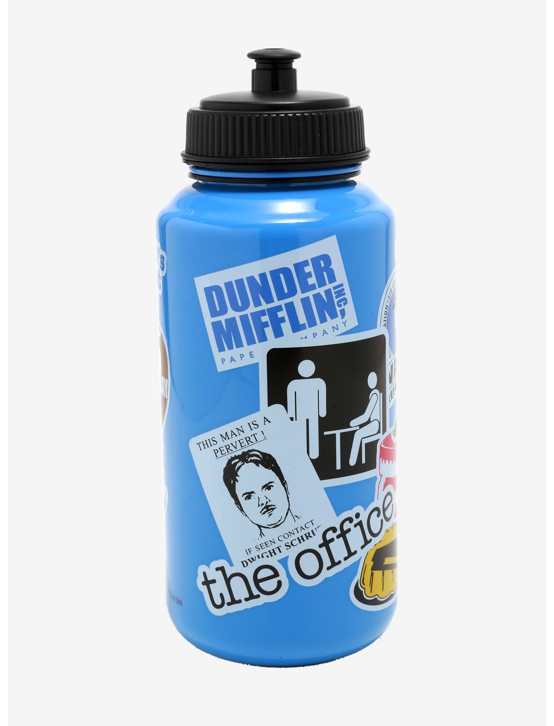 The Office Sticker Water Bottle, , hi-res
