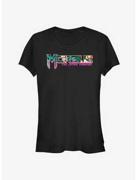 Marvel Morbius The Living Vampire Panels Collage Title Girls T-Shirt , , hi-res