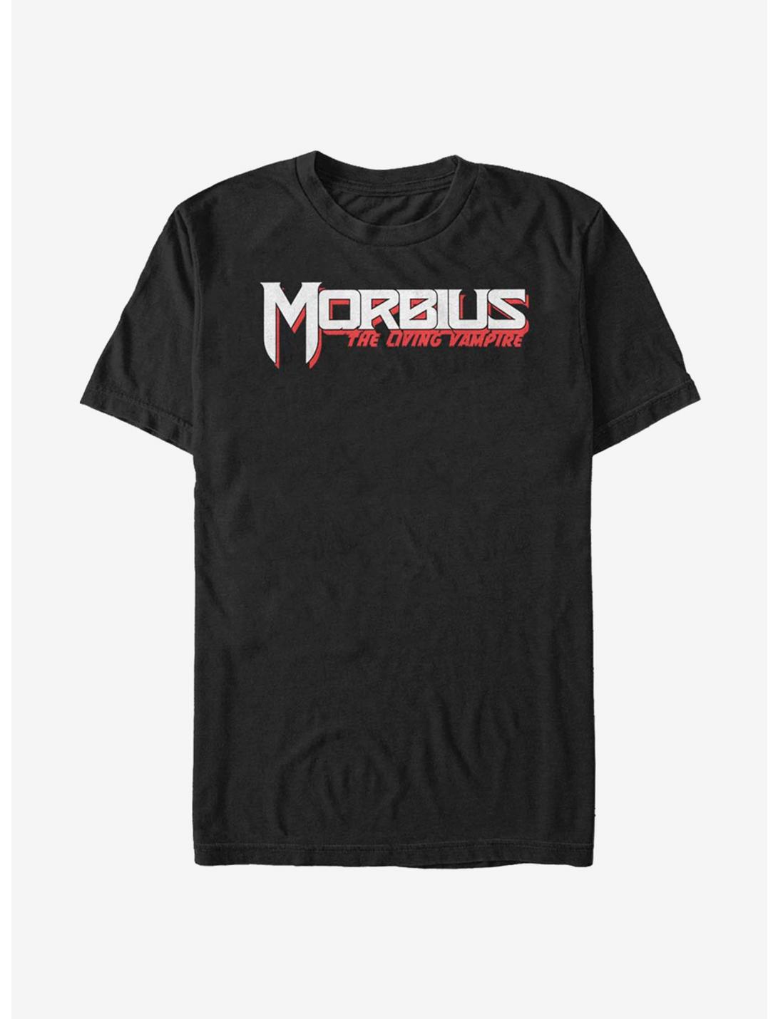 Marvel Morbius The Living Vampire Title T-Shirt , BLACK, hi-res